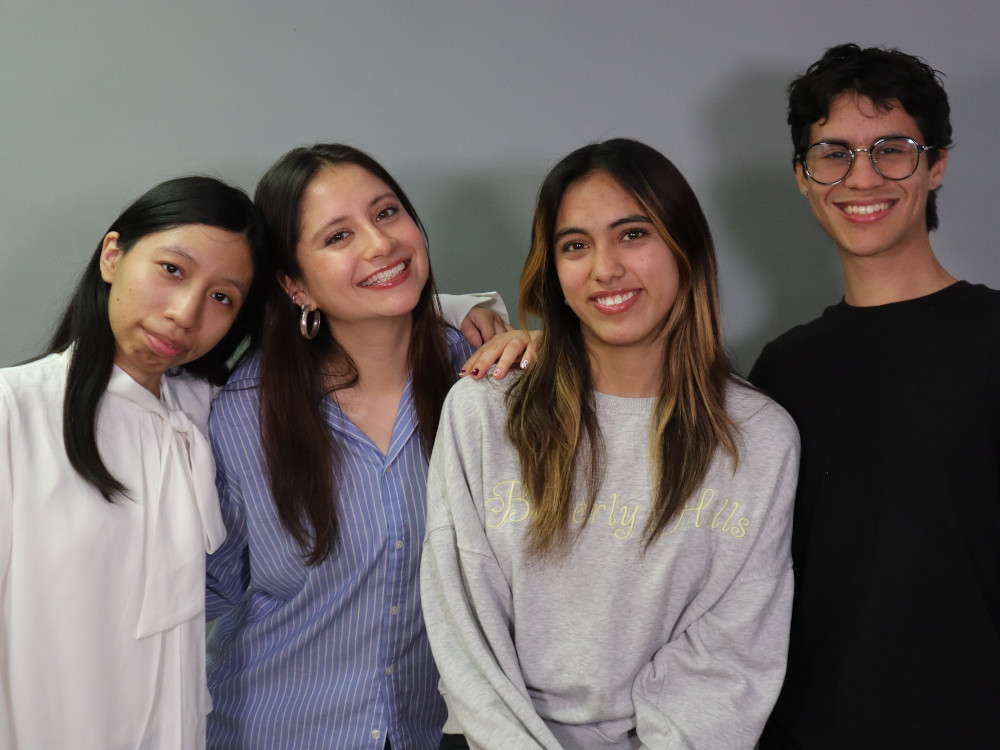 Team photo of Vivian (Mexico), one of the finalists for BeChangeMaker 2026.