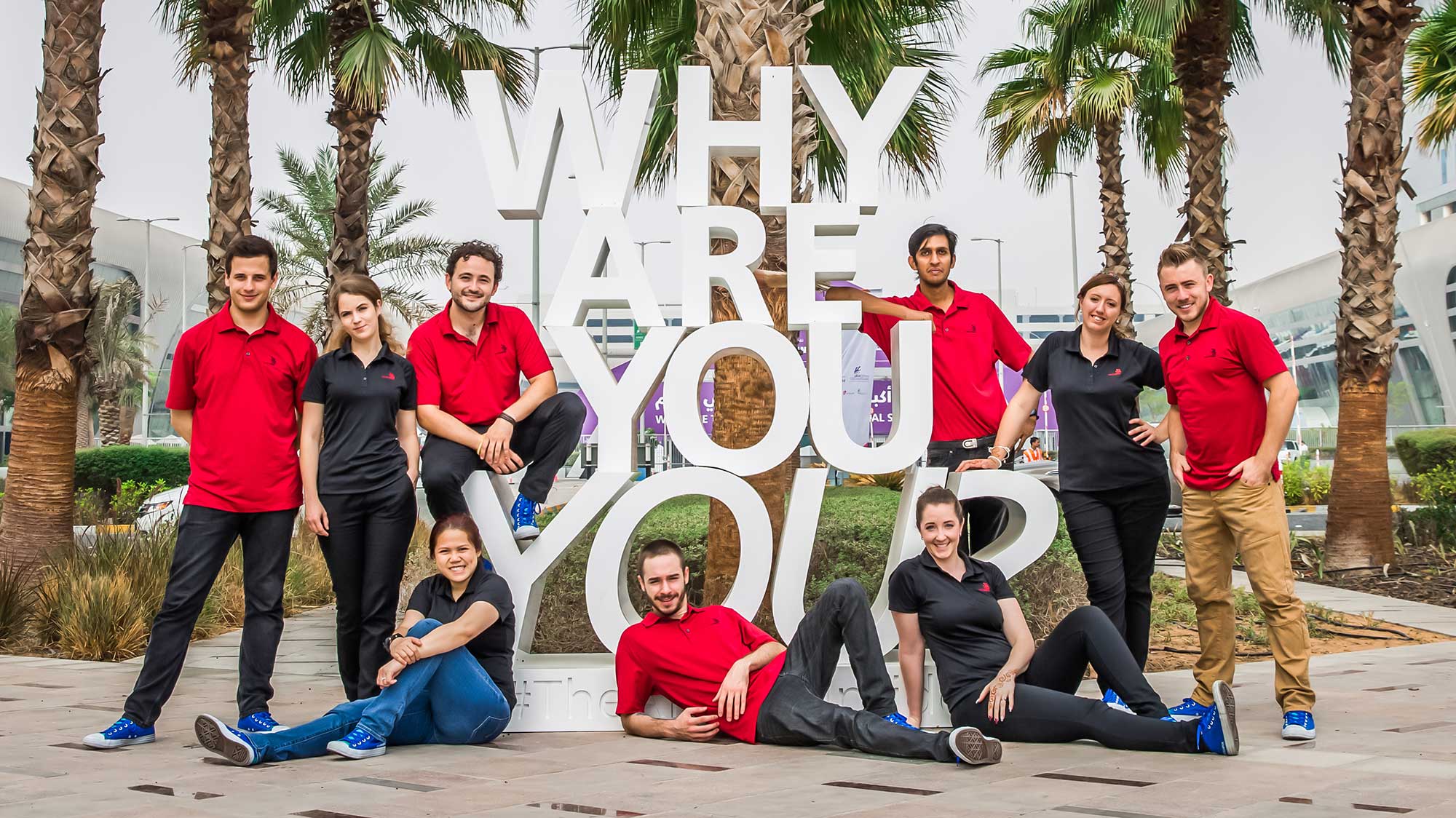 Champions Trust representatives posing for a group portrait.