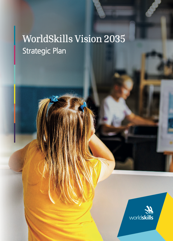 Cover of the WorldSkills Vision 2035 report. 