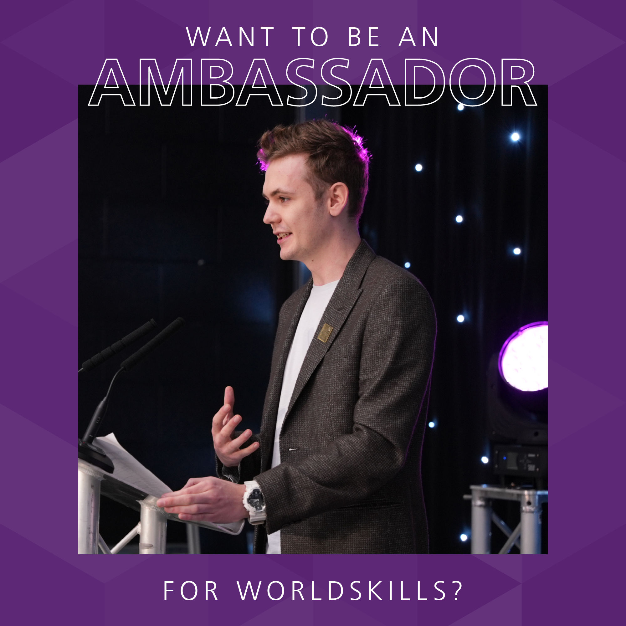 Want to become a voice for young people in the WorldSkills movement