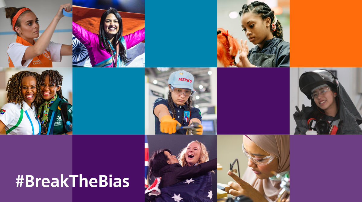 Support female athletes worldwide and help #BreakTheBias in