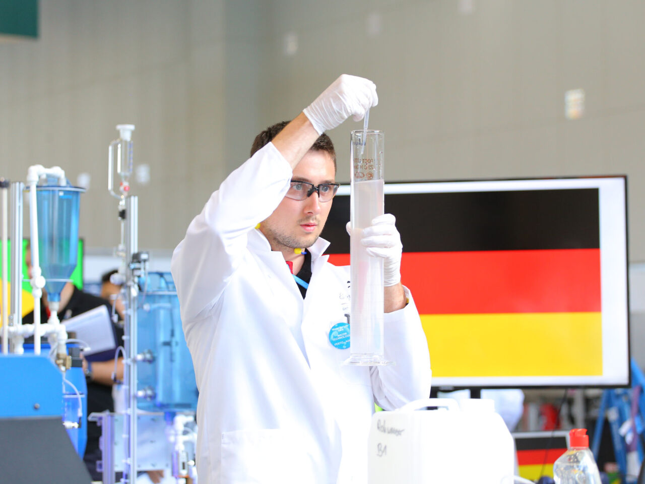 Lukas Kohl was a runner-up at IFAT, a German competition for water technology, and made to WorldSkills Kazan 2019,
