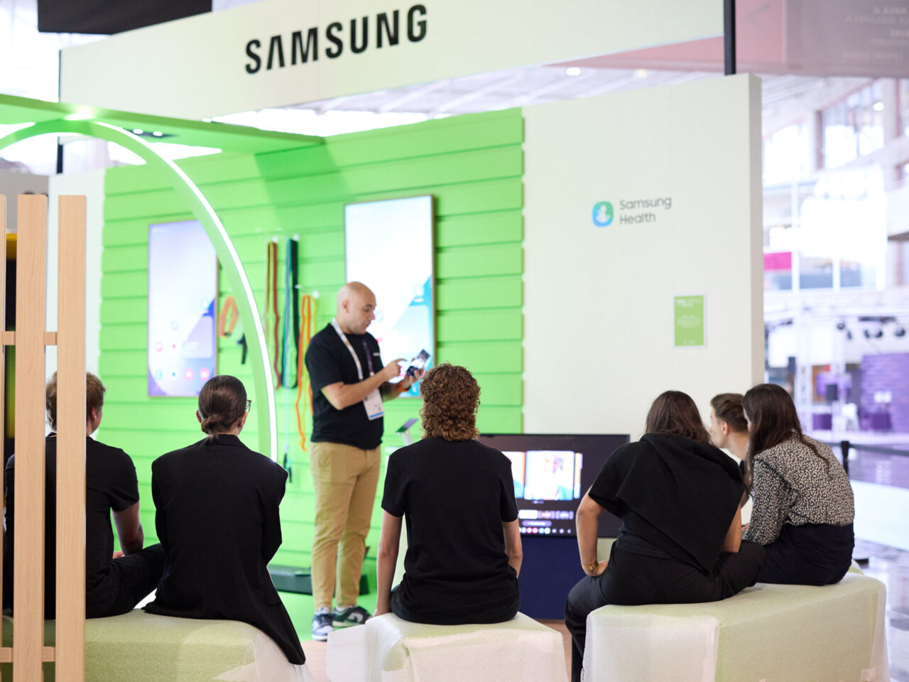 The Samsung stand at WorldSkills Lyon 2024 opened on 11 September 2024.
