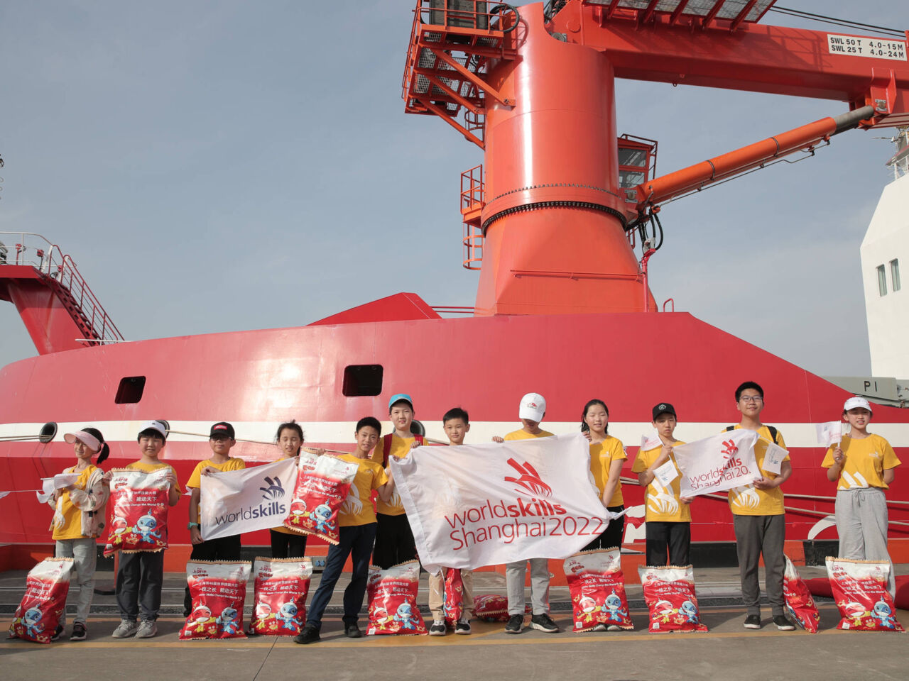 WorldSkills flag returns to Shanghai after Antarctic expedition