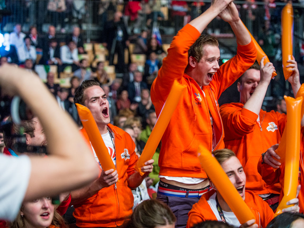 Netherlands scores well during exhibition game WorldSkills