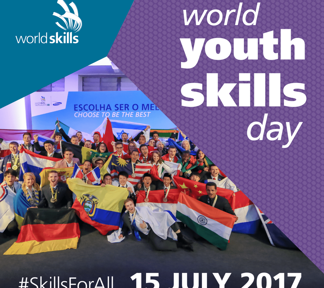 Celebrate World Youth Skills Day 15 July!