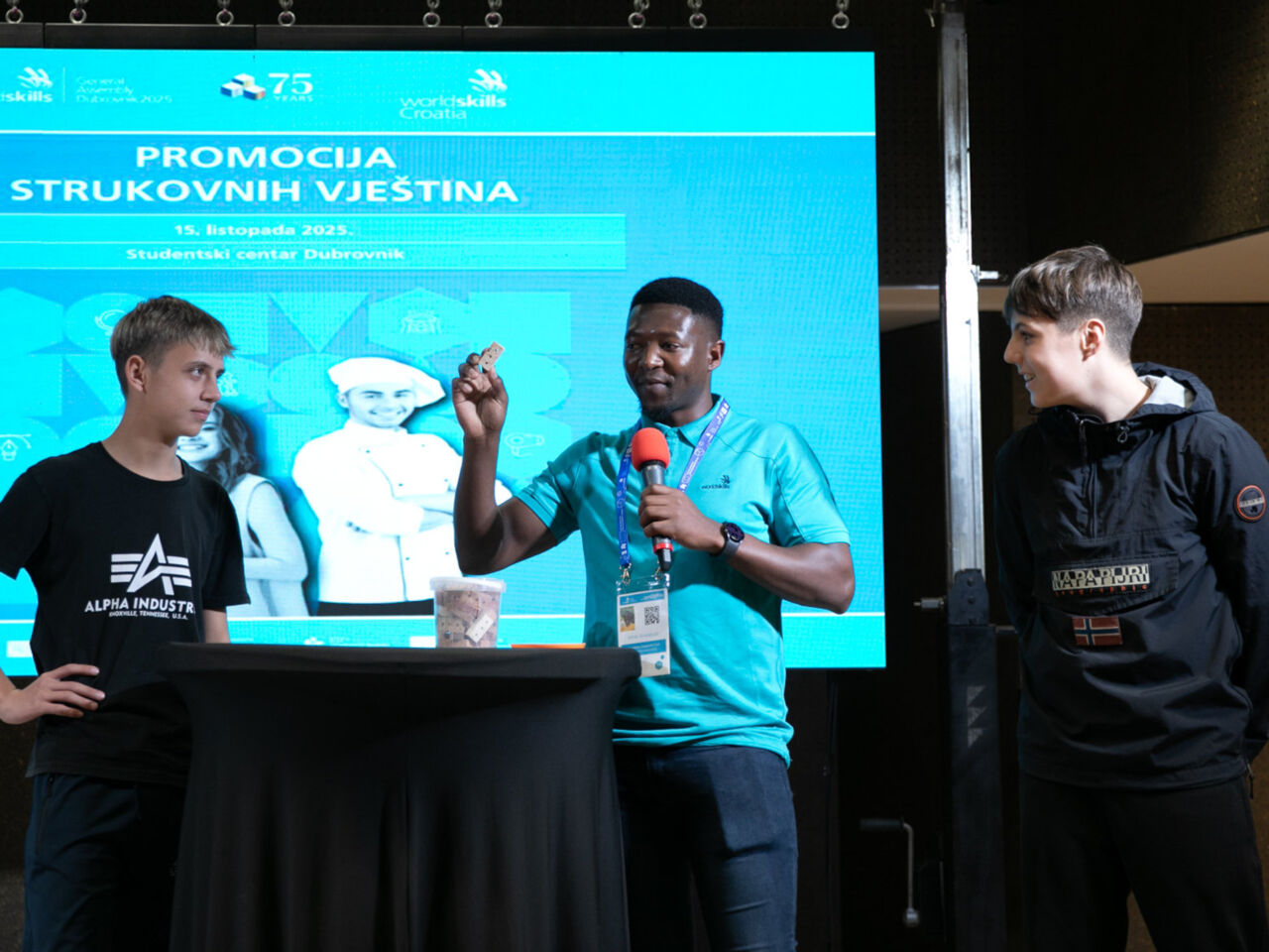 WorldSkills Champions connect with Croatian school children