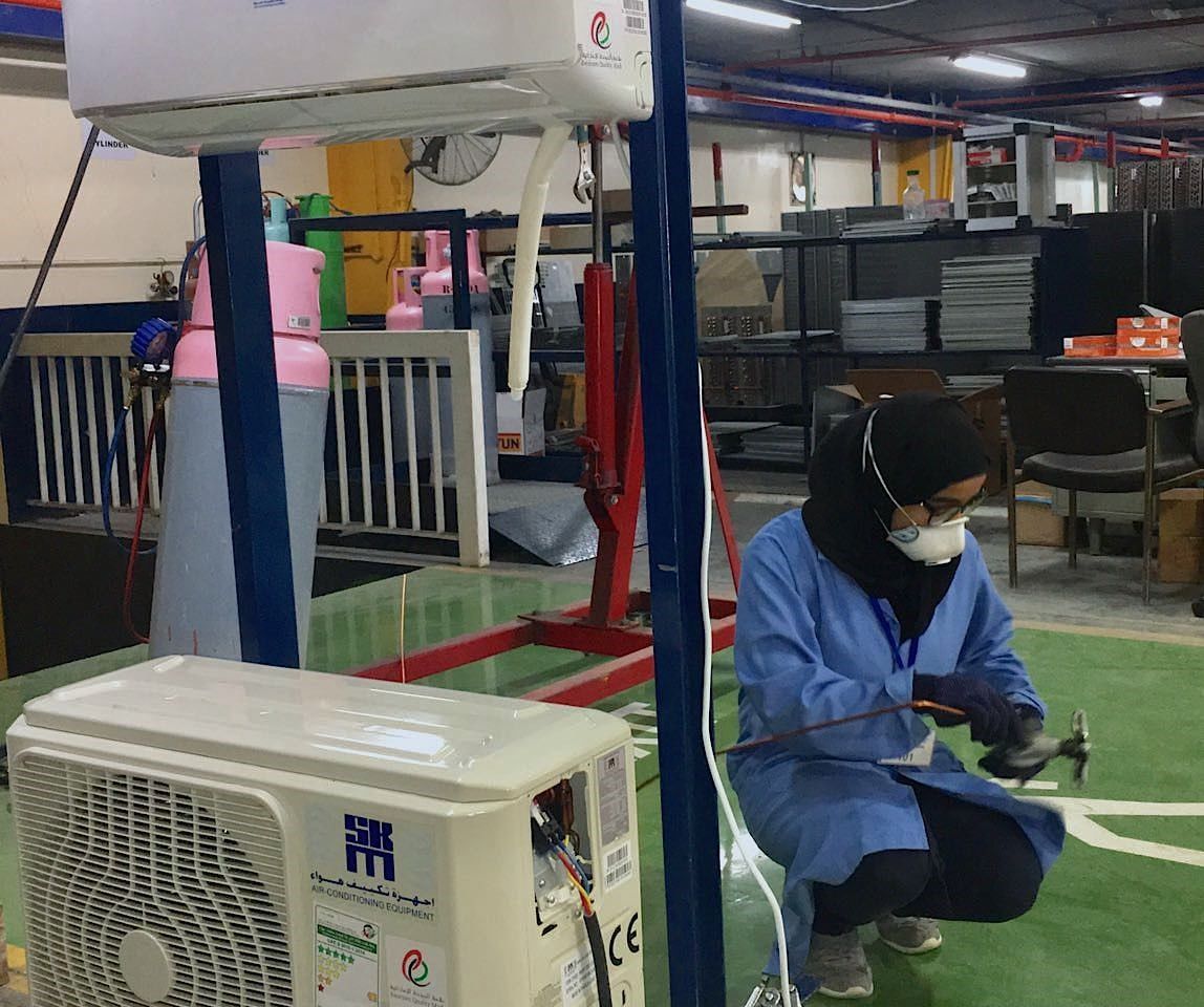 Skills For All: Refrigeration and Air Conditioning Technician Roudha Ali Ibrahim Ali, UAE