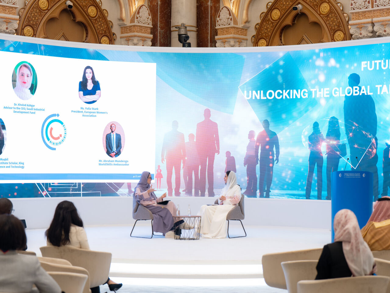 The 21st session of UNIDO’s General Conference at the King Abdulaziz Conference Center in Riyadh.