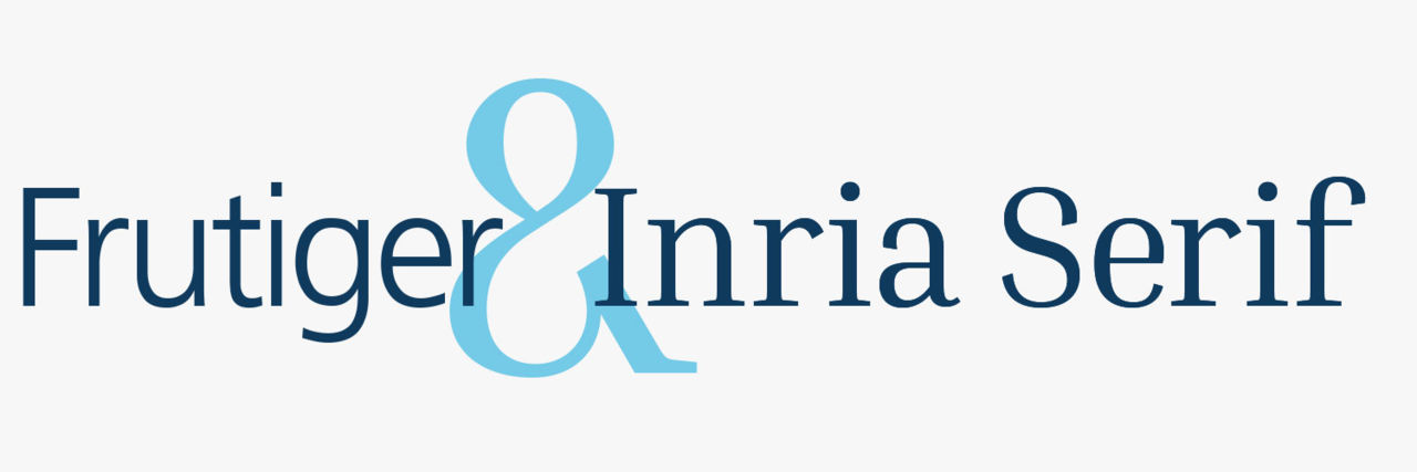 WorldSkills brand fonts - Frutiger and Inria